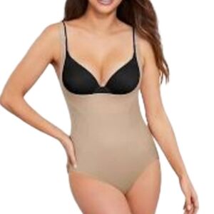 Maidenform 4x Tan Bodysuit Shapewear